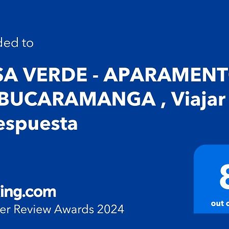 Casa Verde - Aparamentos Bucaramanga Apartment Exterior foto